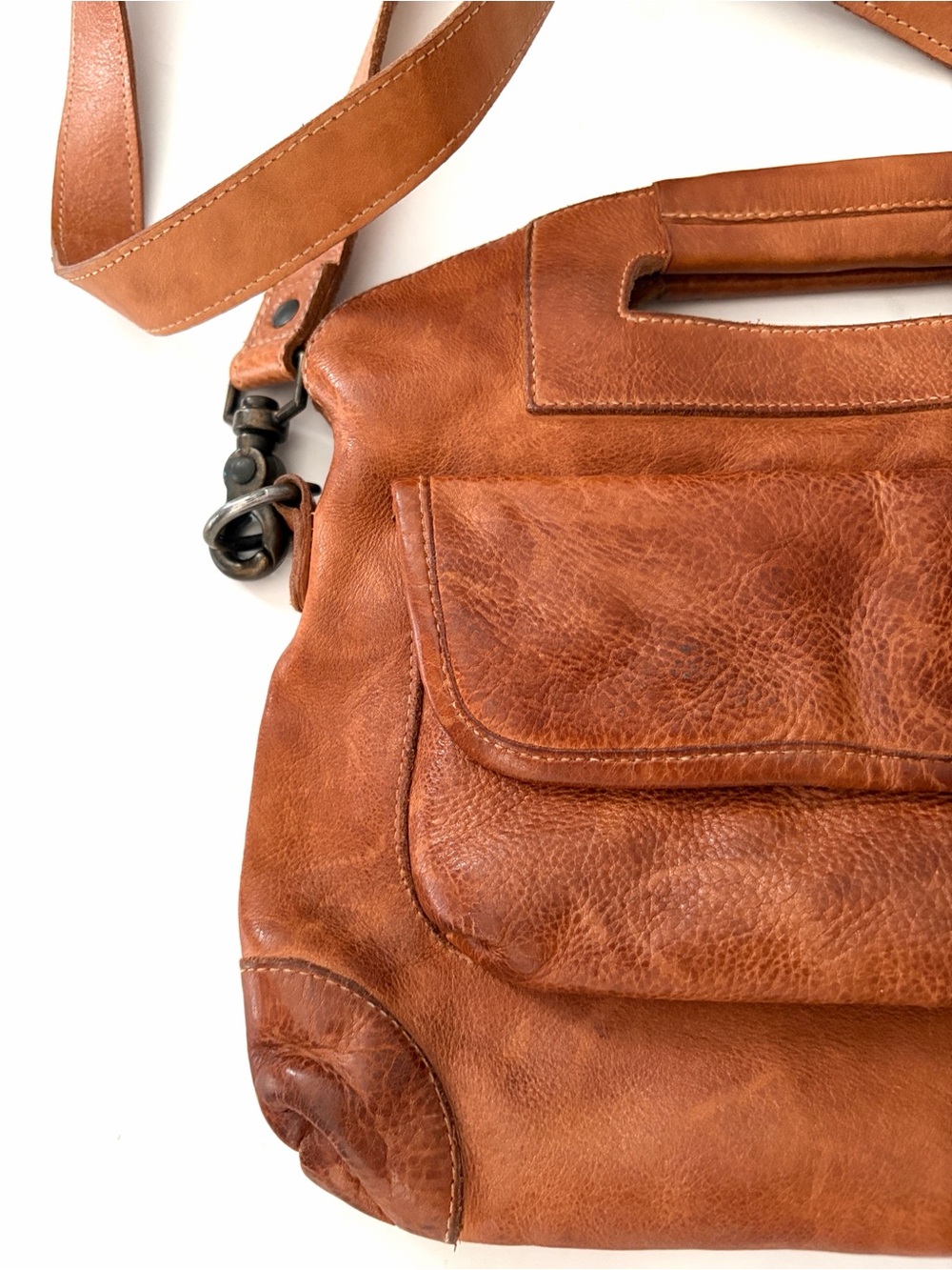 Bed Stu BEDISTU Bag Greenway Crossbody Handbag in Tan Rustic - Picture 9 of 16